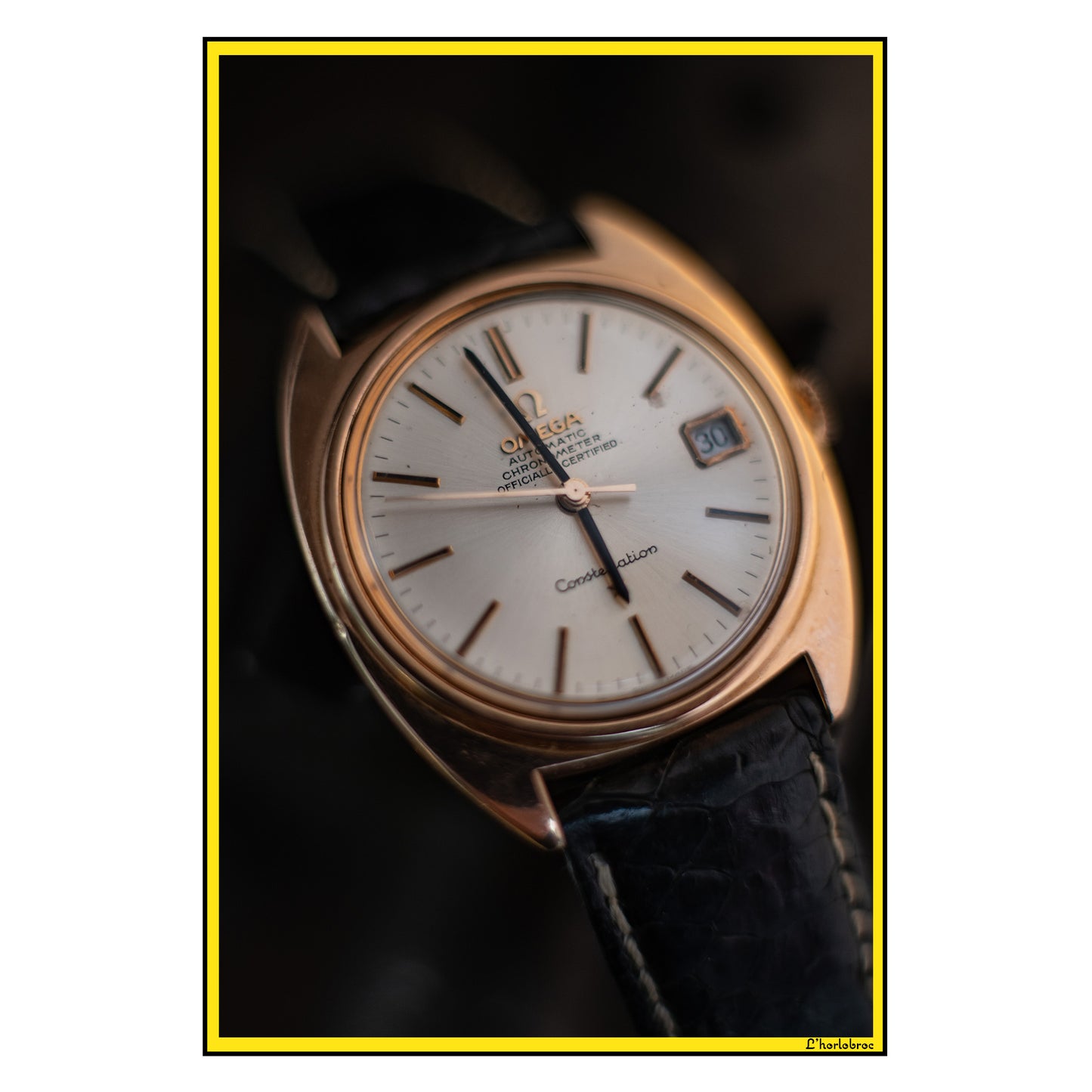 OMEGA CONSTELLATION GOLDCAPE